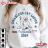 This Childless Cat Lady is Voting Kamala T Shirt (3)