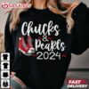 Kamala Harris 2024 Chucks And Pearls T Shirt (2)