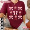 Pink Bow Dr Pepper Coquette Cute T Shirt (3)