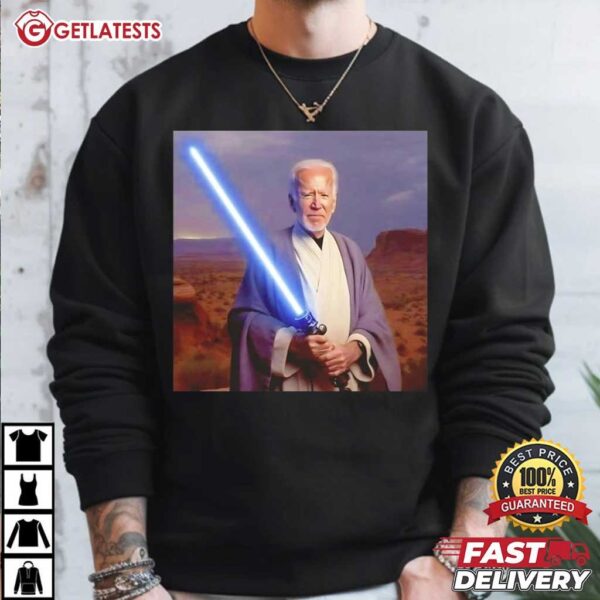 Biden Mace Windu Lightsaber Star Wars T Shirt (4)