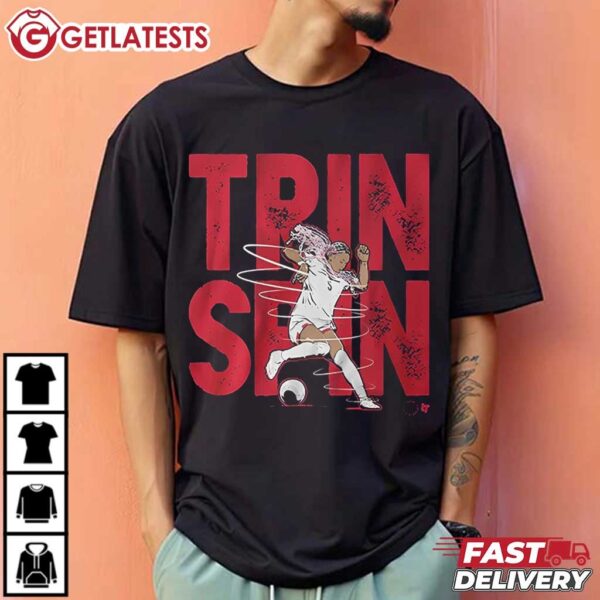 Trinity Rodman Trin Spin Soccer Player T Shirt (2)