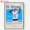 Amon Ra St. Brown Detroit Lions Poster