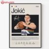 Nikola Jokic Denver Nuggets Print Poster