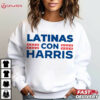 Latinas Con Harris Kamala Harris President USA T Shirt (3)