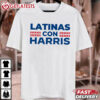 Latinas Con Harris Kamala Harris President USA T Shirt (4)