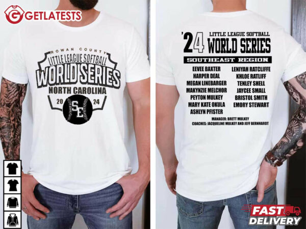 Little League Softball 2024 World Series T Shirt (1)