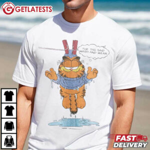 Garfield The Tag Said Wash And Wear Jim Davis T Shirt (3)