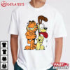 Garfield Cat And Odie Dog T Shirt