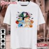 Bluey Halloween Witches Trick or Treat Retro T Shirt (1)