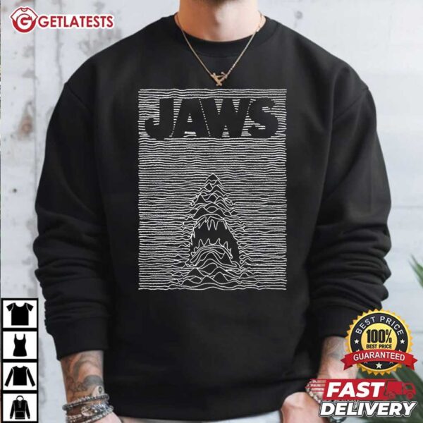 Jaws Shark Joy Division T Shirt (3)