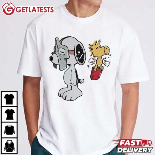 MF Doom x Snoopy Supervillain Doomsday T Shirt (4)