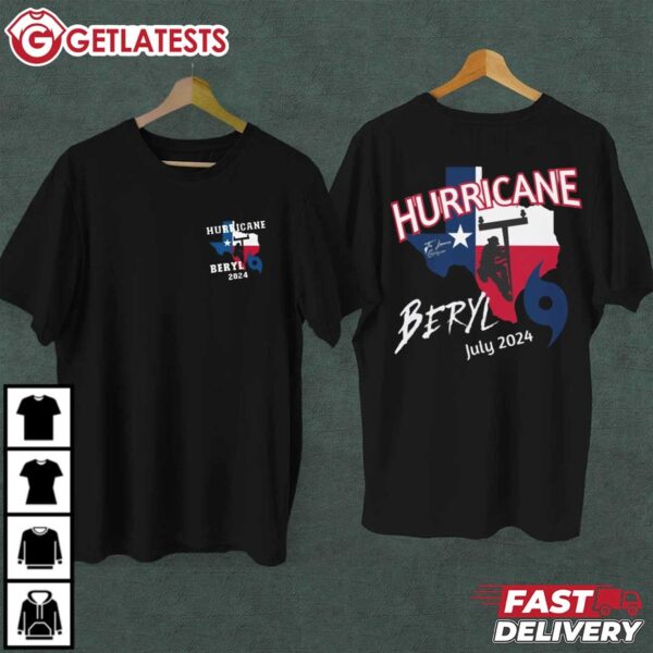 Hurricane Beryl Texas Hurricane 2024 T Shirt (2)