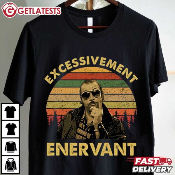 Excessivement Enervant Dikkenek Jean Claude Vintage T Shirt (4)