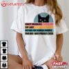 Childless Cat Lady For Kamala Harris Women's Vote T Shirt (1)