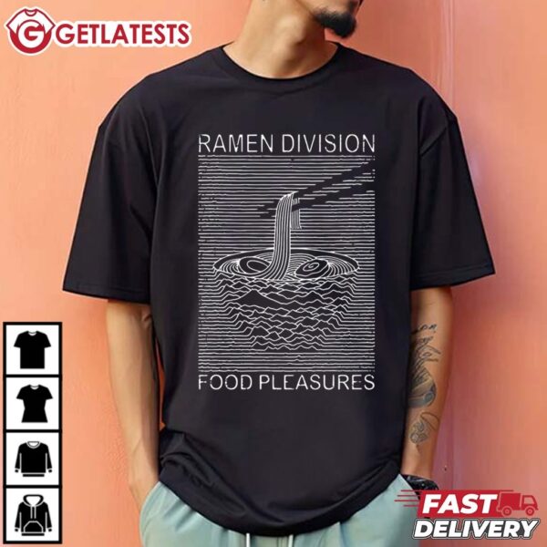 Ramen Division Food Pleasures T Shirt (1)