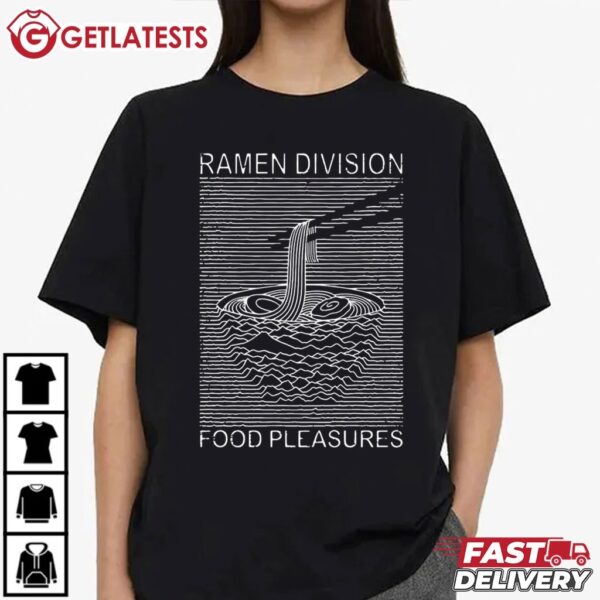 Ramen Division Food Pleasures T Shirt (2)