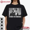 Trump Shooting Stands for America T Shirt (3)