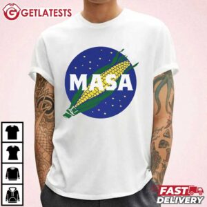 Masa Mexican Food Parody Tortilla T Shirt (2)