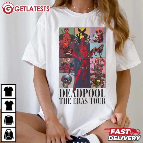 Deadpool The Eras Tour Marvel T Shirt (3)