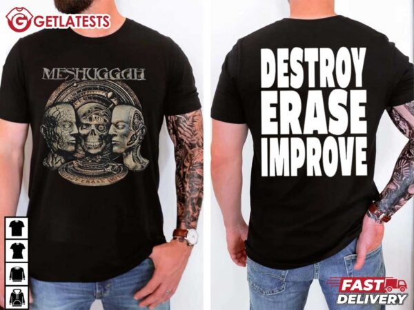 Meshuggah Destroy Erase Improve T Shirt (2)