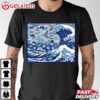 Blue Cats Wave For Kamala Funny T Shirt (1)