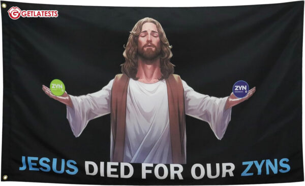 Jesus Died For Our Zynns Cool Funny Fla (1)