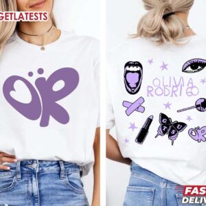 Olivia Rodrigo 2024 Guts Tour T Shirt (1)