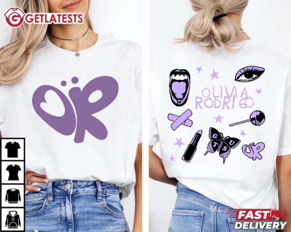 Olivia Rodrigo 2024 Guts Tour T Shirt (1)