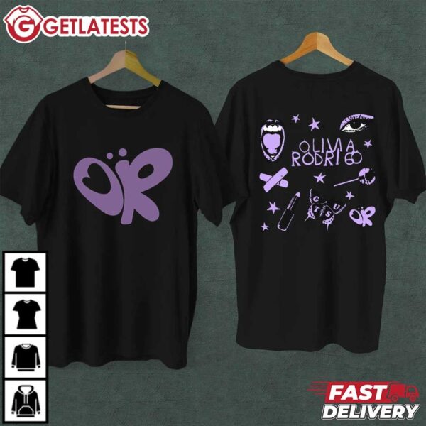 Olivia Rodrigo 2024 Guts Tour T Shirt (2)