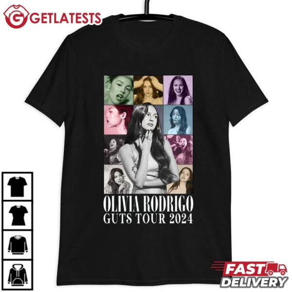 Olivia Rodrigo Era Guts World Tour T Shirt (4)