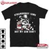 Raccoon Strawberry Jams But My Gun Don't T Shirt (1)