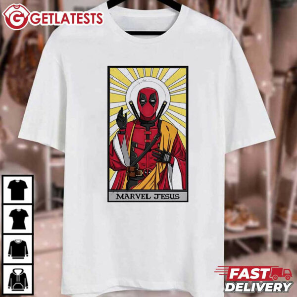 Marvel Jesus Funny Deadpool Christian T Shirt (3)