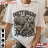 Dirty Octopus Heads With Skateboard Music Lover T Shirt (1)