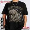 Dirty Octopus Heads With Skateboard Music Lover T Shirt (2)