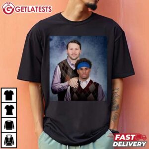 Josh Allen and Keon Coleman Buffalo Bills T Shirt (2)