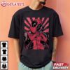 Deadpool making Hand Heart T Shirt (1)