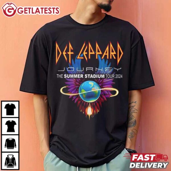 Def Leppard x Journey Summer Tour 2024 T Shirt (2)