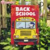 Back to School Bus Driver Snoopy the Peanuts Flag (2)