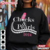 Chucks And Pearls Kamala Harris 2024 T shirt (2)