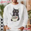 Anime Kawaii Ramen Cat Cute Japanese T Shirt (1)