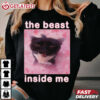 The Beast Inside Me Funny Cat Meme T Shirt (4)