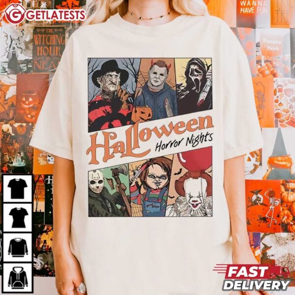 Spooky Halloween Horror Night T Shirt (1)