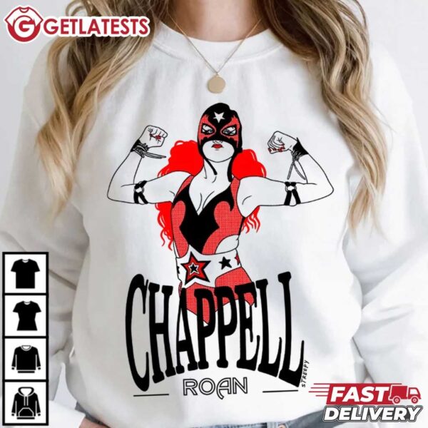 Chappell Roan Wrestling Lollapalooza T Shirt (2)