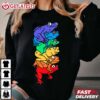 Rainbow Gay Frog T Shirt (2)