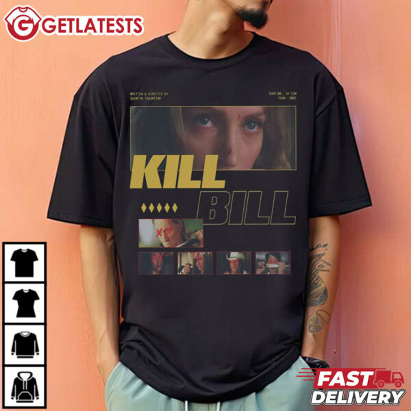 Kill Bill Movie Japanese Action Film Graphic T Shirt (2)