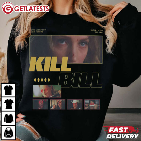 Kill Bill Movie Japanese Action Film Graphic T Shirt (4)