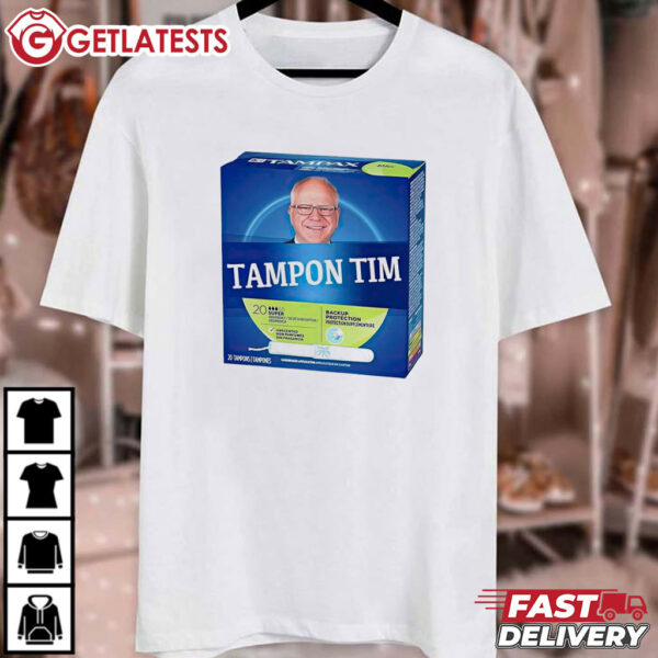 Tim Walz Tampon Tim Box T Shirt