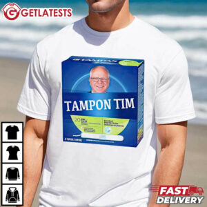 Tim Walz Tampon Tim Box T Shirt