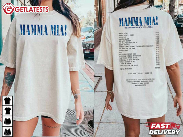 Mamma Mia 2 The Smash Hit Musical T Shirt (2)