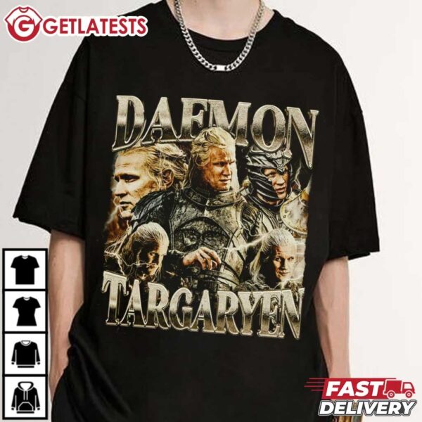 Daemon Targaryen House of the Dragon T Shirt (1)